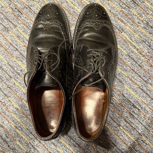 Allen Edmonds Black Leather Oxfords